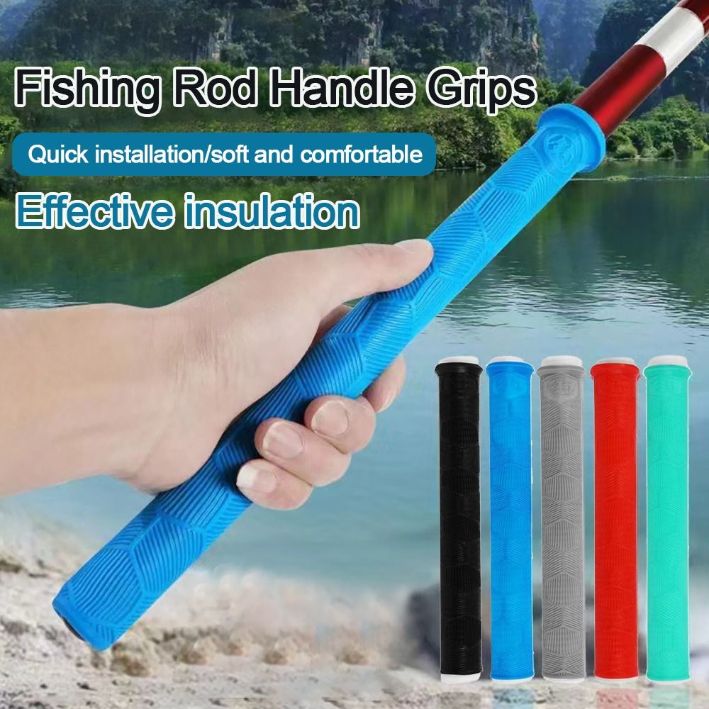 Fishing Rod Glove - Silicone Fishing Rod Handle Wrap Non