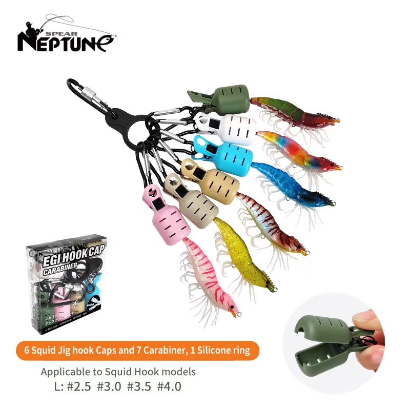 6pcs Colorful Squid Jig Hook C - огляд і ціна Fishing Equipment Hook