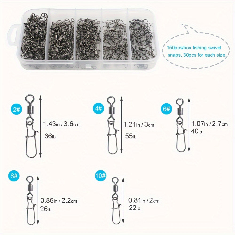95/210 PCS Set Fishing Connect - огляд і ціна Fishing Equipment Hook
