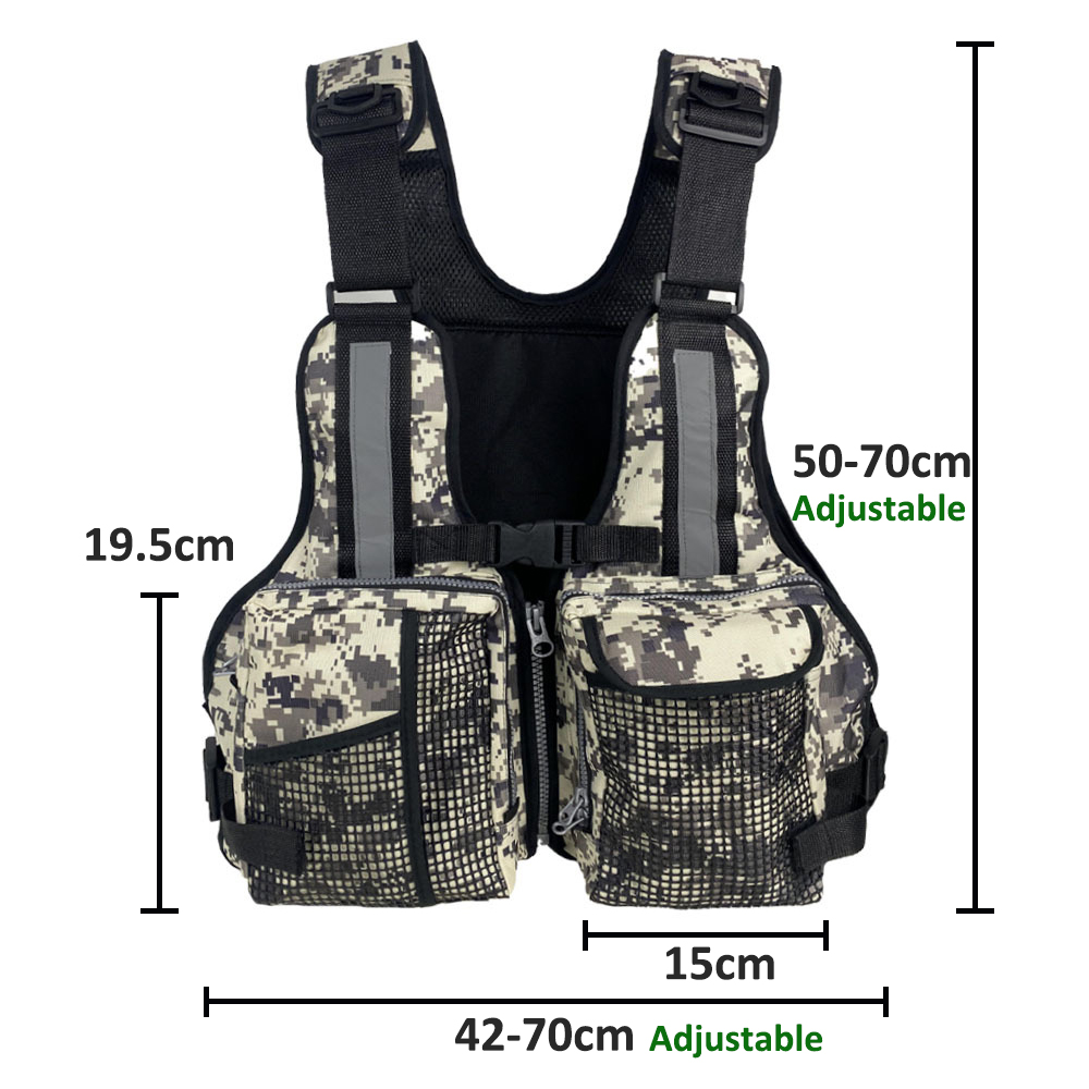 Outdoor Fishing Vest with Mult - огляд і ціна Fishing Equipment Us