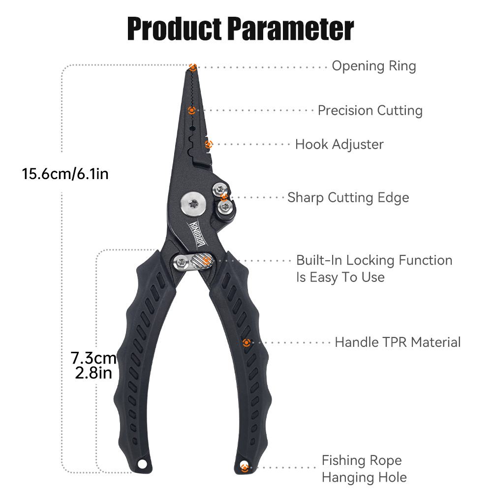 Kingdom Fishing Pliers Multifu - огляд і ціна Fishing Equipment Hook