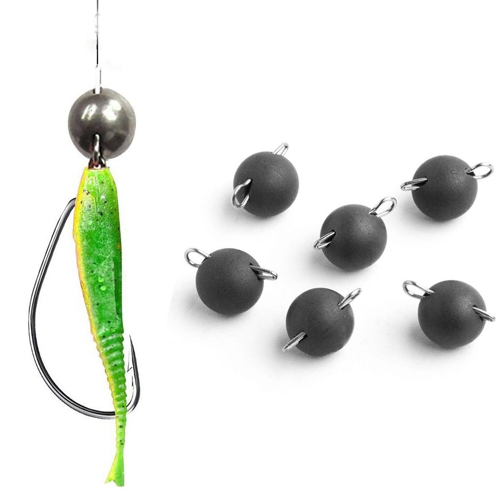 1pc Matte Black Tungsten Sinke - огляд і ціна Fishing Equipment Hook