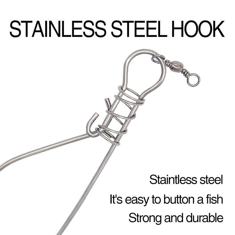 New【Stainless Steel Fishing Lo - огляд і ціна Fishing Equipment Hook