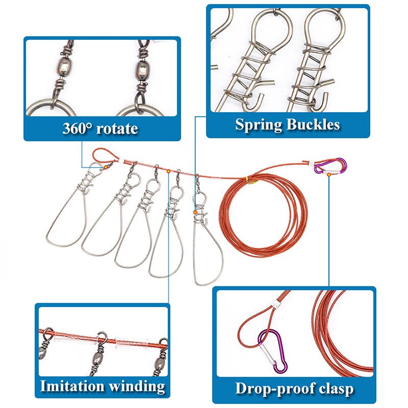 New【Stainless Steel Fishing Lo - огляд і ціна Fishing Equipment Hook