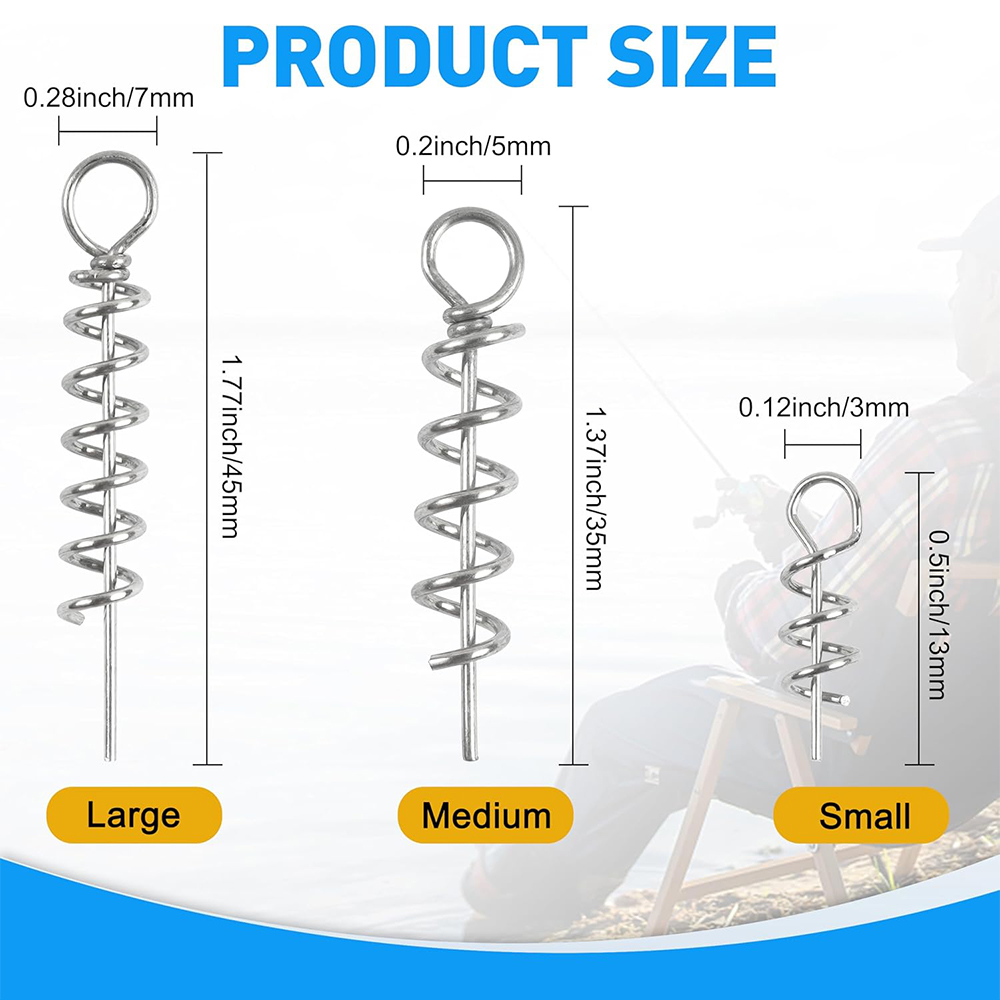 50Pcs Spring Twist Lock Fishin - огляд і ціна Fishing Equipment Hook