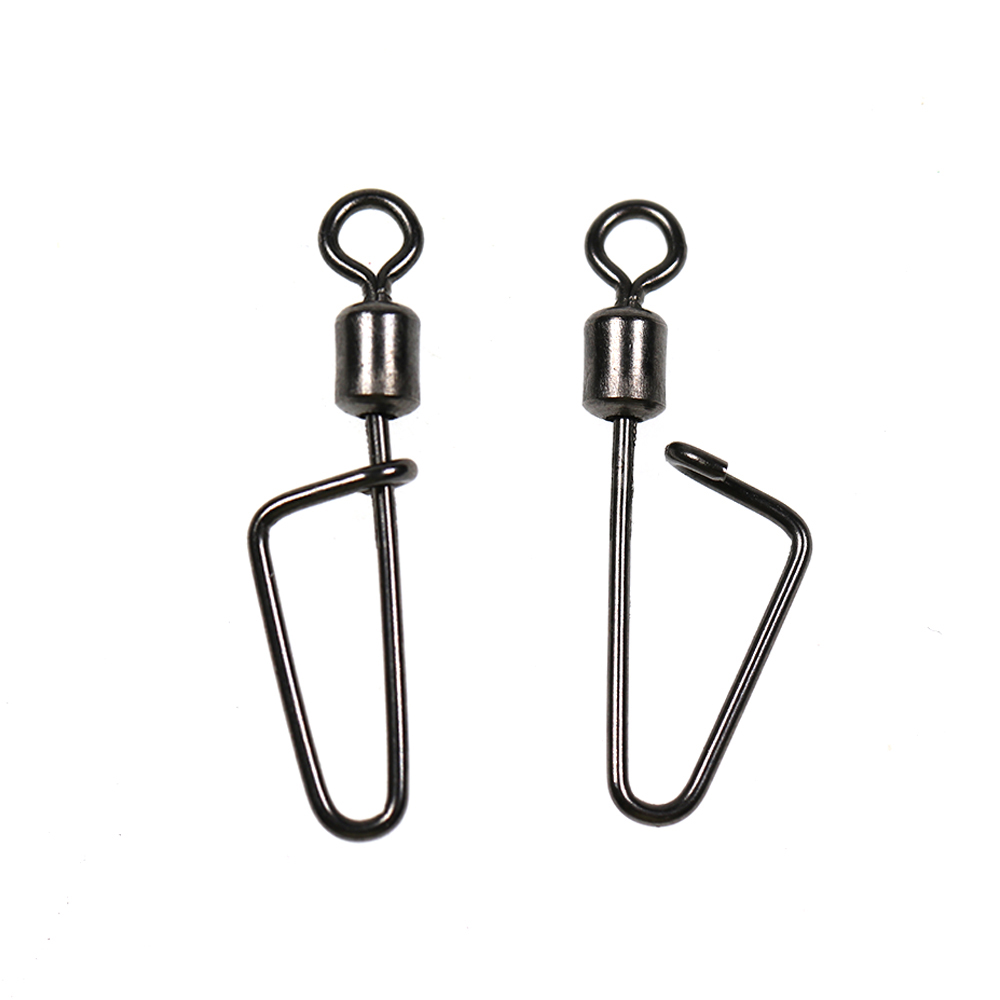 20PCS #12 -1/0 Rolling Swivel  - огляд і ціна Fishing Equipment Hook
