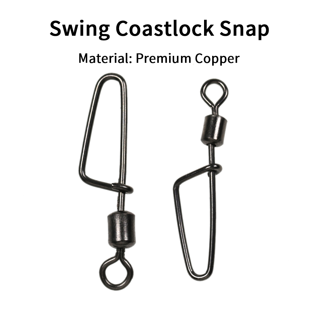 20PCS #12 -1/0 Rolling Swivel  - огляд і ціна Fishing Equipment Hook
