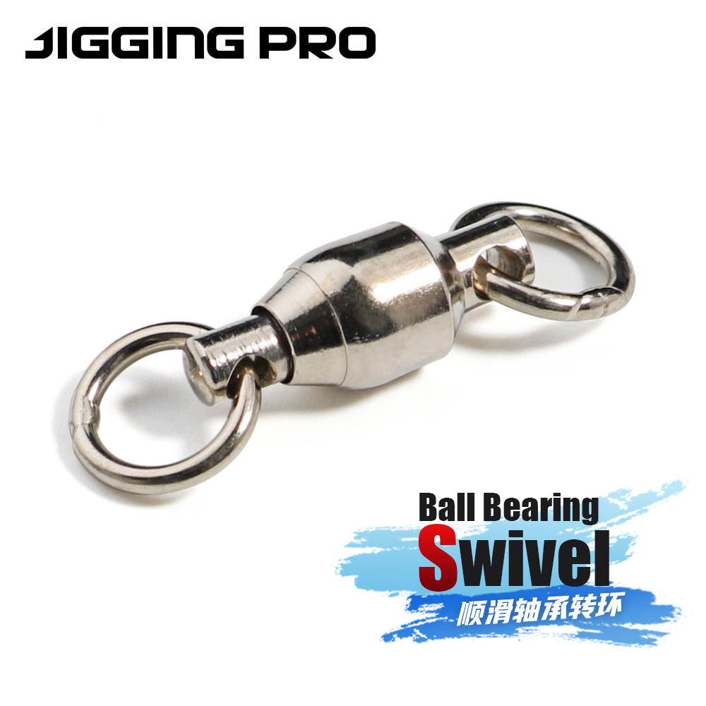 JIGGINGPRO Ball Bearing Swivel - огляд і ціна Fishing Equipment Hook