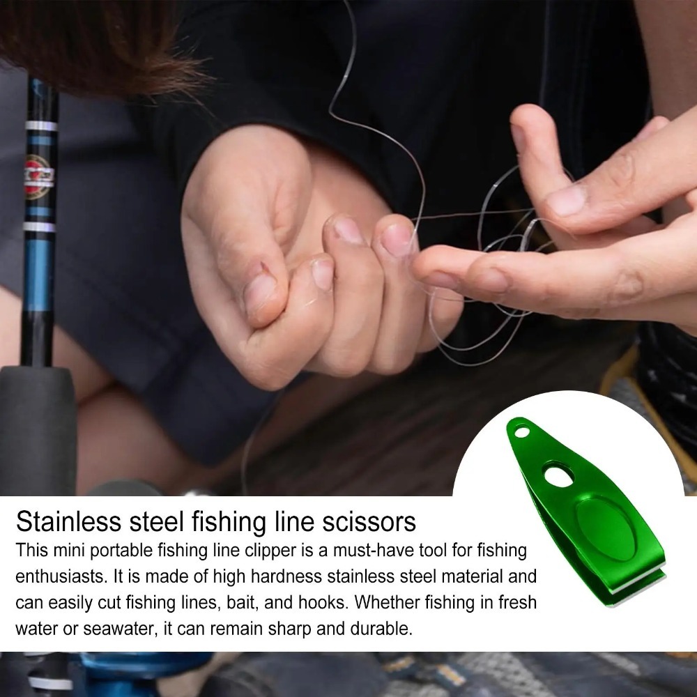 1pc Portable Fishing Line Cutt - огляд і ціна Fishing Equipment Hook
