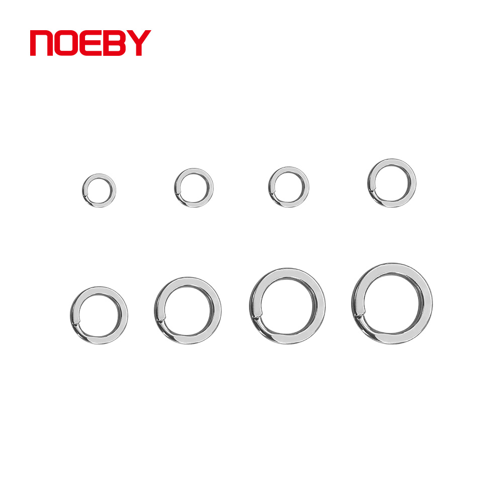 Noeby Stainless Steel Split Ri - огляд і ціна Fishing Equipment Hook