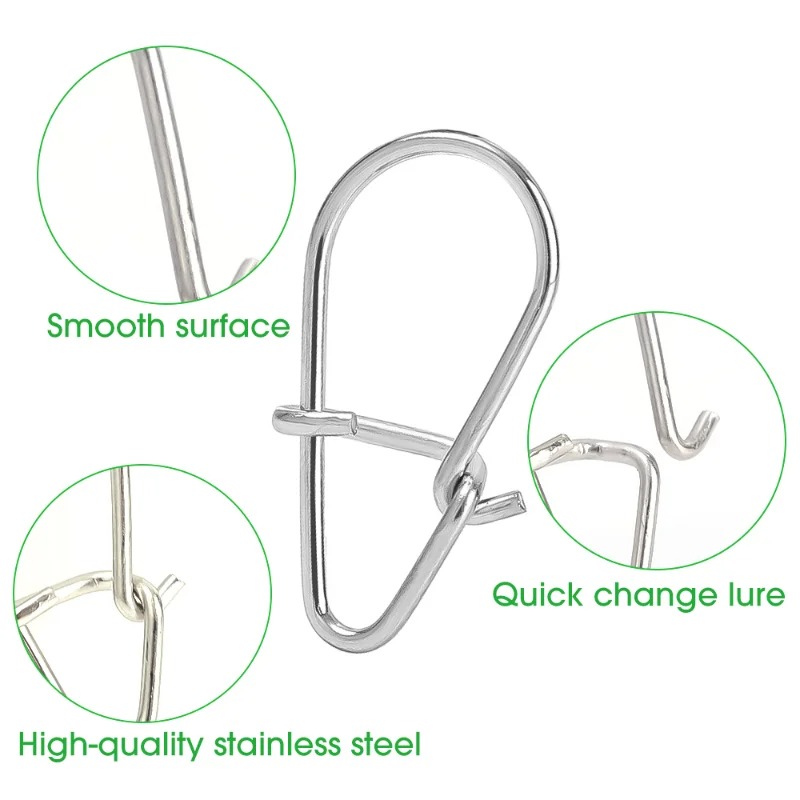 100PCS Stainless Steel Fishing - огляд і ціна Fishing Equipment Hook