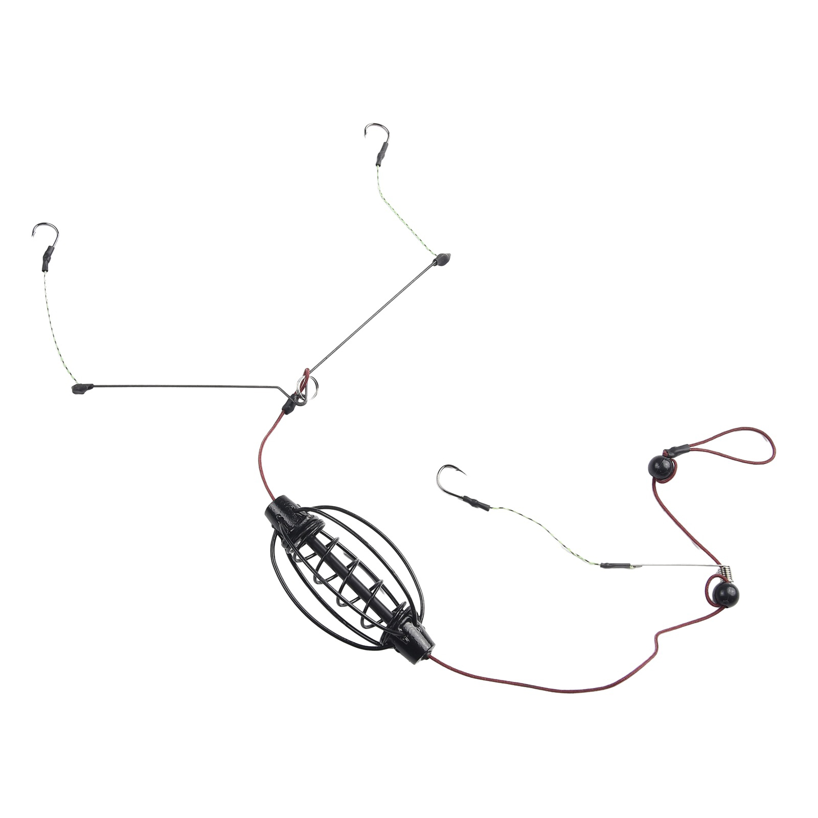 1PCS Carp Fishing Feeder Europ - огляд і ціна Fishing Equipment Hook